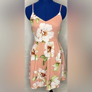 Monteau Los Angeles flower dress